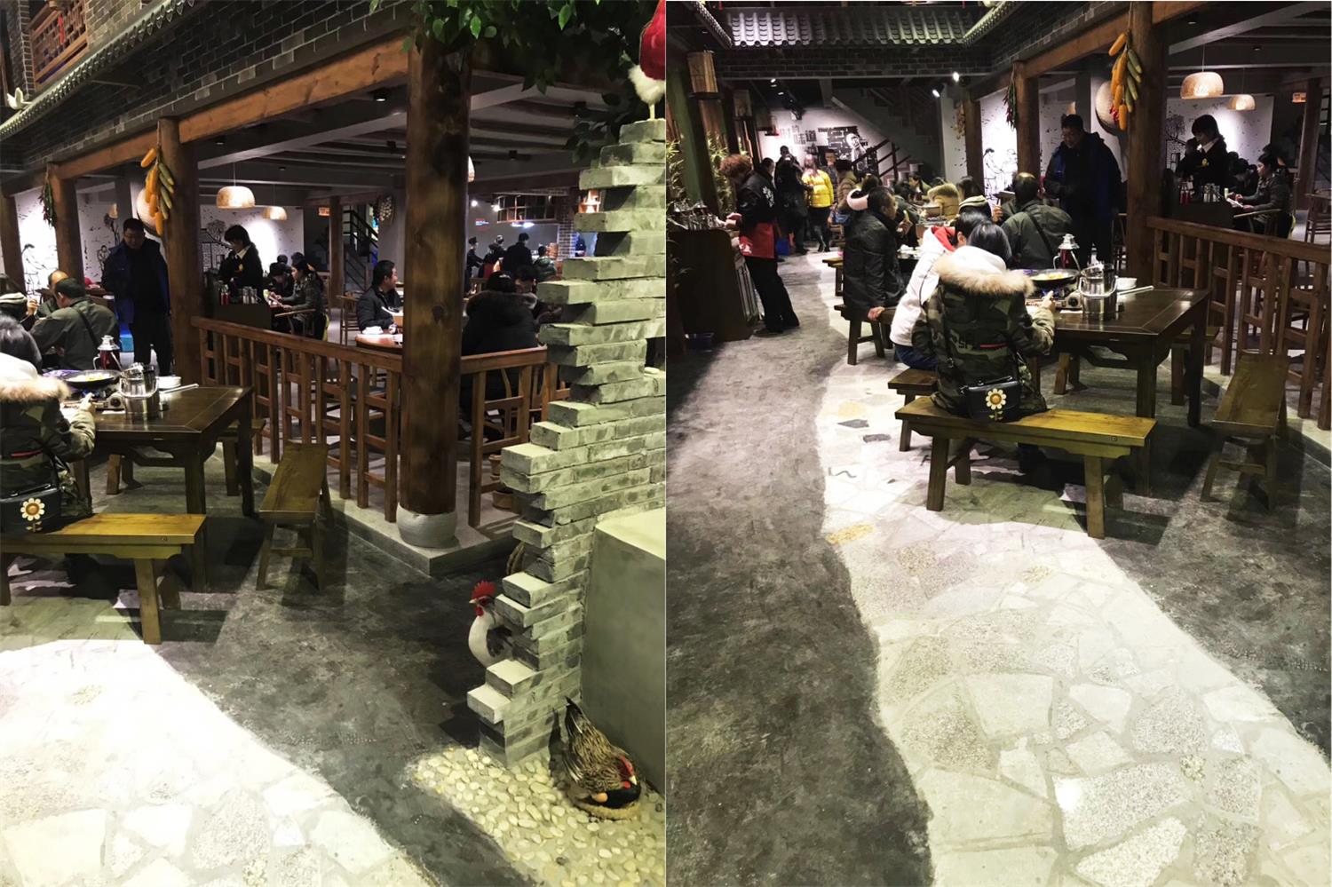 巴奴如何在深圳餐饮空间设计中，合理应用传统元素？